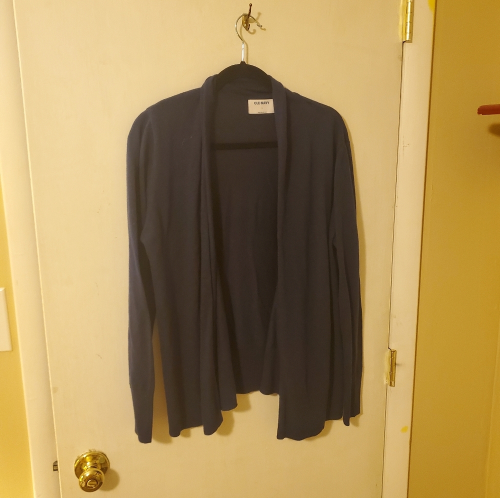 Navy Blue Cardigan